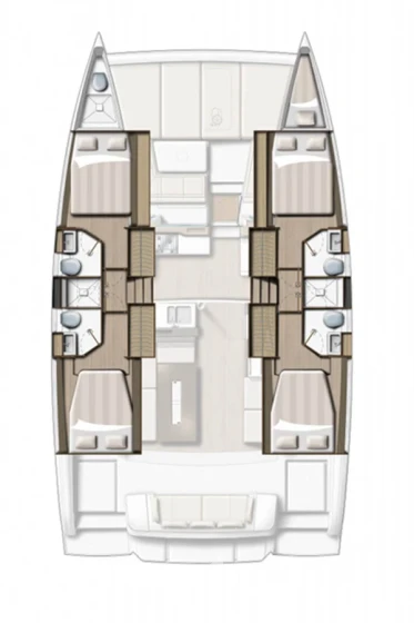 Bali 4.2 - Yacht Charter Sailica