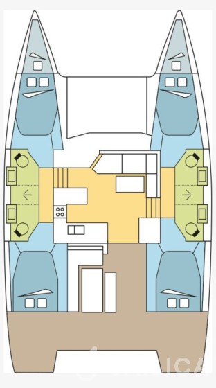 Astréa 42 - Yacht Charter Sailica