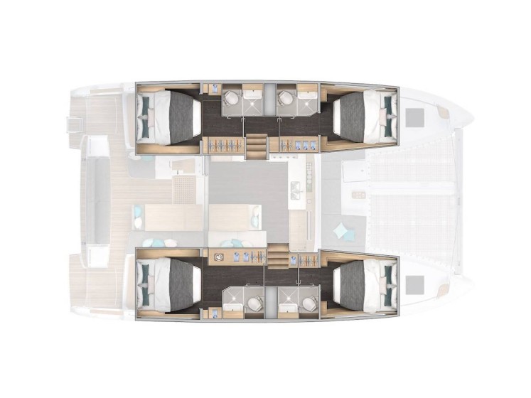 Lagoon 43 Power - Yacht Charter Sailica