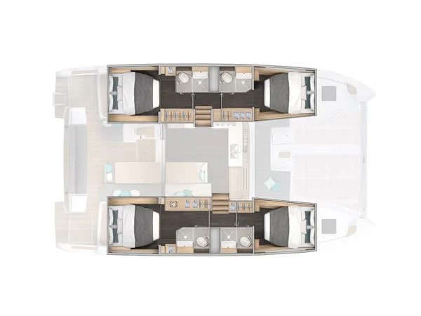 Lagoon 43 Power - Yacht Charter Sailica