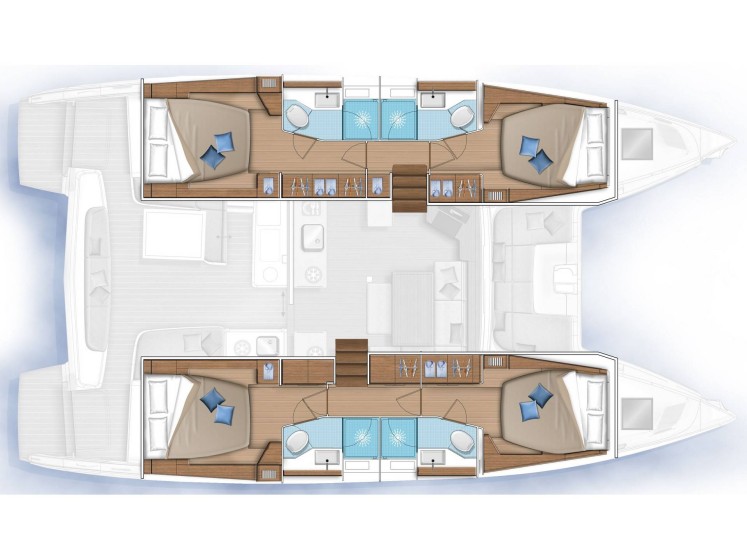 Lagoon 46  - Yacht Charter Sailica
