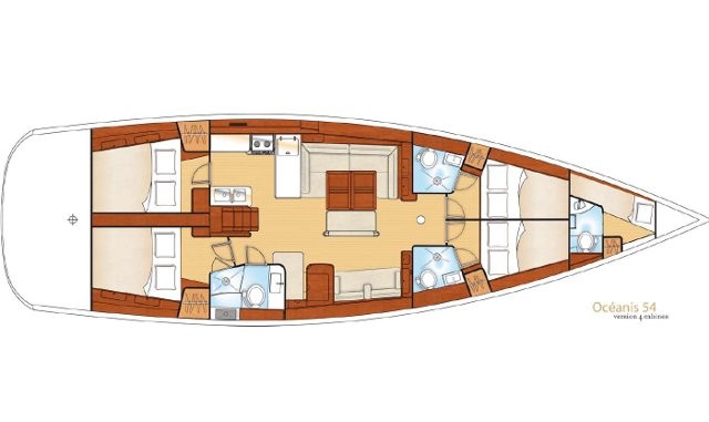 Oceanis 54 - Yacht Charter Sailica