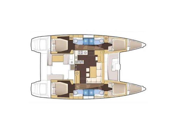 Lagoon 450  Flybridge - Yacht Charter Sailica