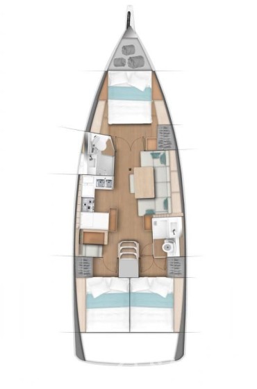 Sun Odyssey 440 - Yacht Charter Sailica