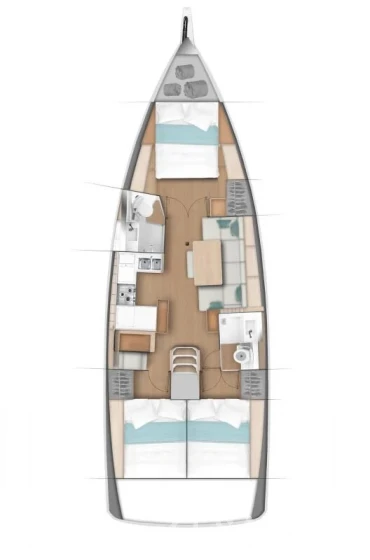 Sun Odyssey 440 - Yacht Charter Sailica