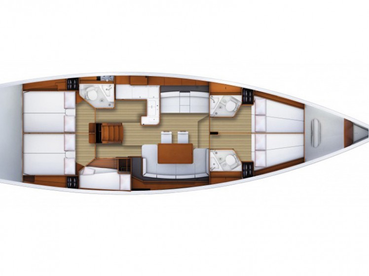 Jeanneau 53 - Yacht Charter Sailica