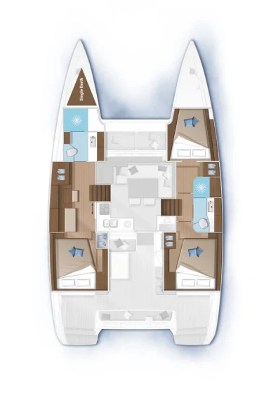Lagoon 40 - Yacht Charter Sailica