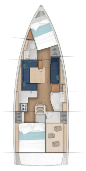 Sun Odyssey 380 - Yacht Charter Sailica