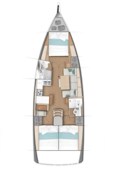 Sun Odyssey 440 - Yacht Charter Sailica