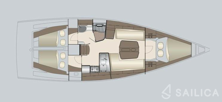 Dehler 38 SQ - Yacht Charter Sailica