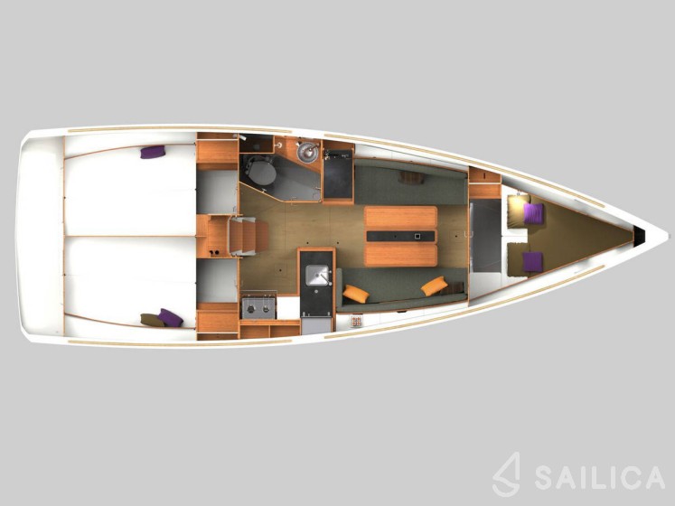 Sun Odyssey 349 - Yacht Charter Sailica