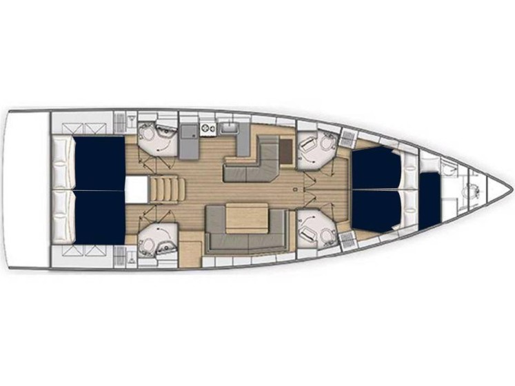 Oceanis 51.1 - Yacht Charter Sailica