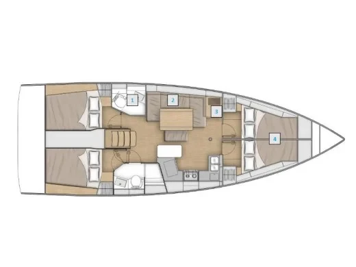 Oceanis 40.1 - Yacht Charter Sailica