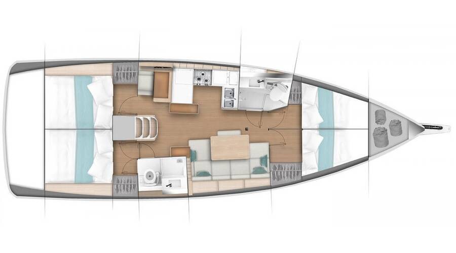 Sun Odyssey 440 - Yacht Charter Sailica