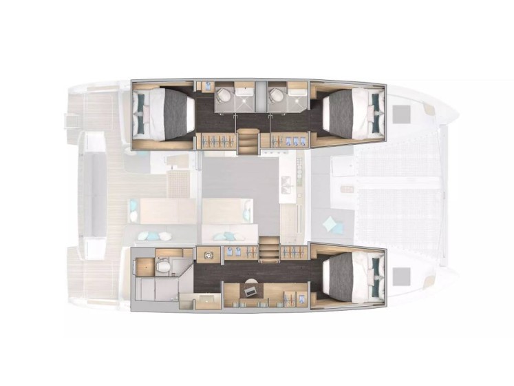 Lagoon 43 Power - Yacht Charter Sailica
