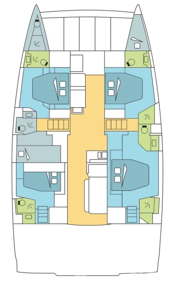 Bali 4.8  - Yacht Charter Sailica