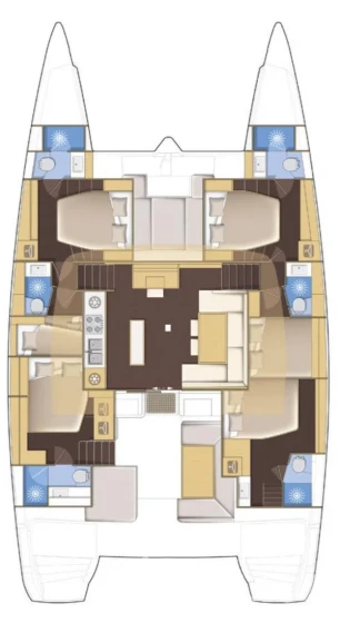 Lagoon 52 - Yacht Charter Sailica