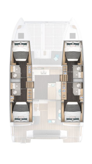 Lagoon 43 Power - Yacht Charter Sailica