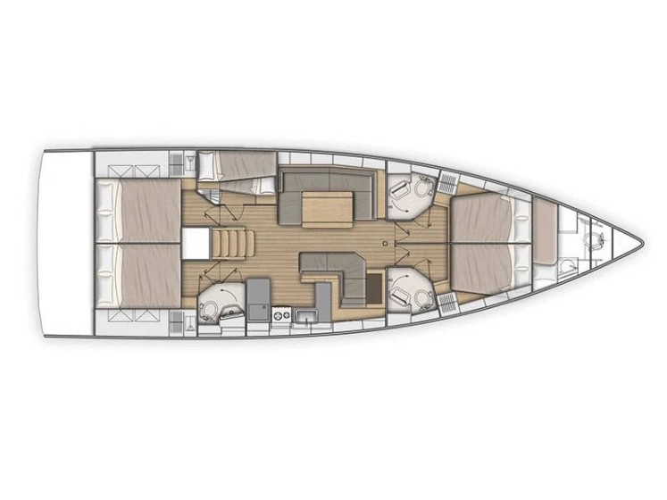 Oceanis 51.1 - Yacht Charter Sailica