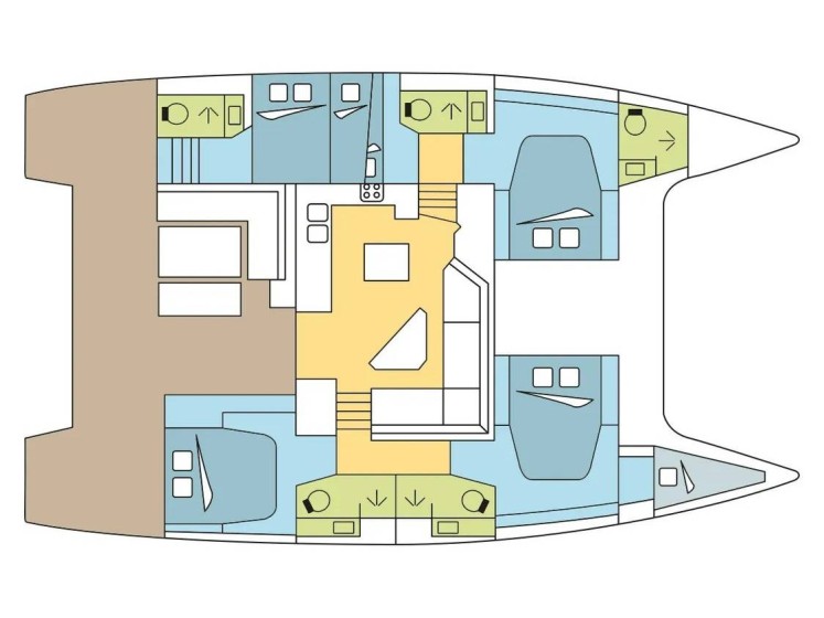 Saona 47 - Yacht Charter Sailica