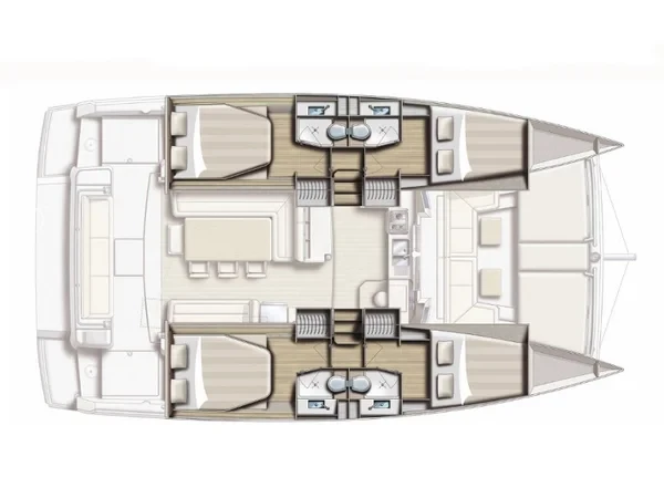 Bali 4.1 - Yacht Charter Sailica