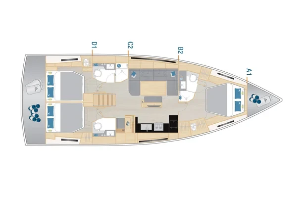 Hanse 460 - Yacht Charter Sailica