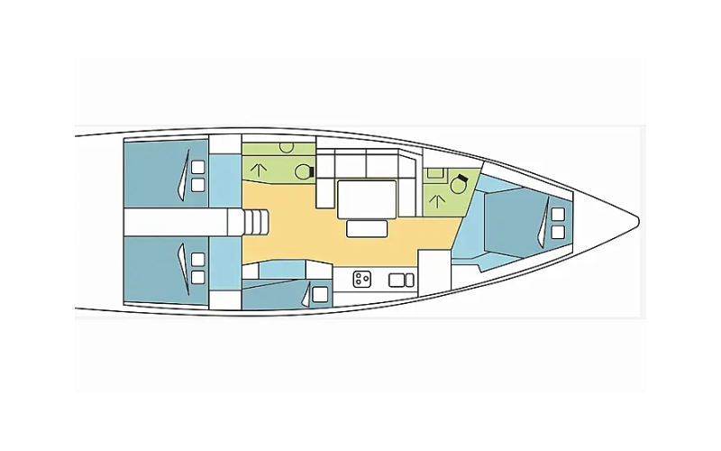 Dufour 430 - Yacht Charter Sailica