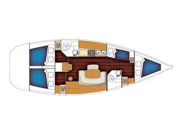 Cyclades 43.4 - Yacht Charter Sailica