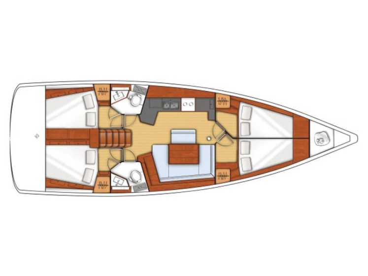 Oceanis 45 - Yacht Charter Sailica