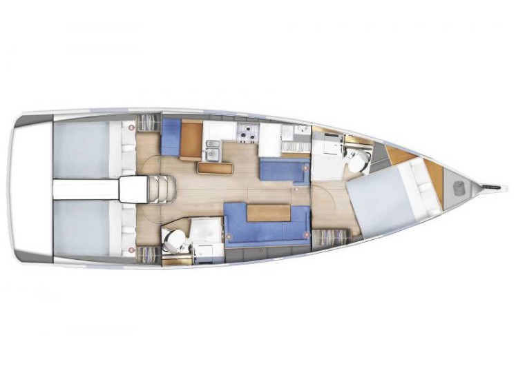 Sun Odyssey 410 - Yacht Charter Sailica