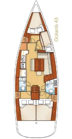 Oceanis 43 - Yacht Charter Sailica