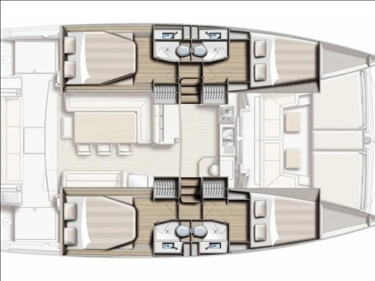 Bali 4.1 - Yacht Charter Sailica