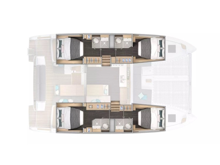 Lagoon 43 Power - Yacht Charter Sailica