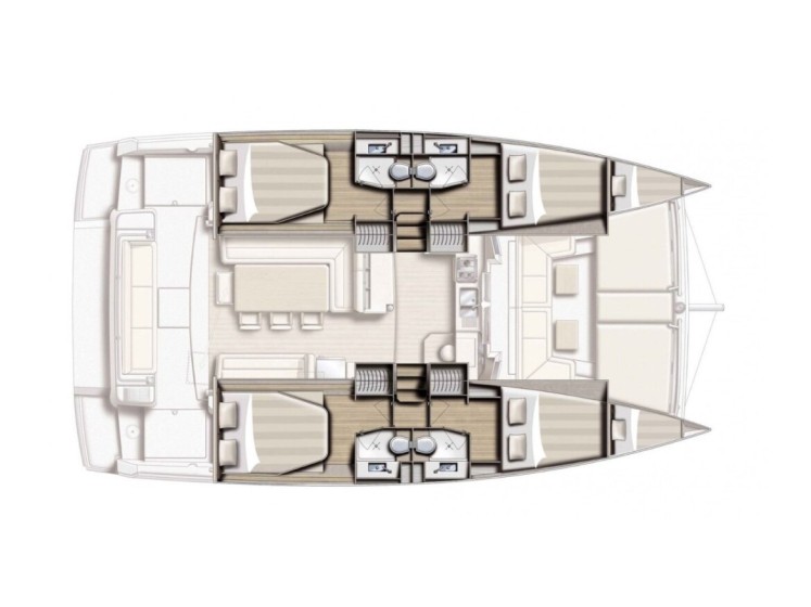 Bali 4.1 - Yacht Charter Sailica
