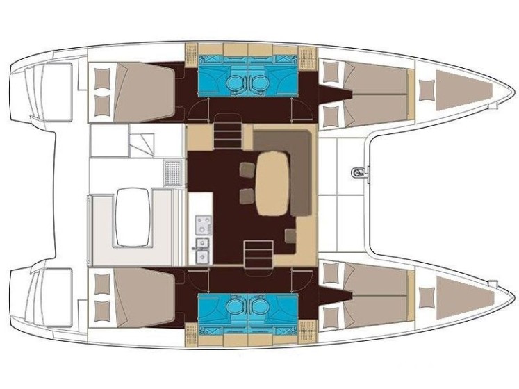 Lagoon 400 S2 - Yacht Charter Sailica