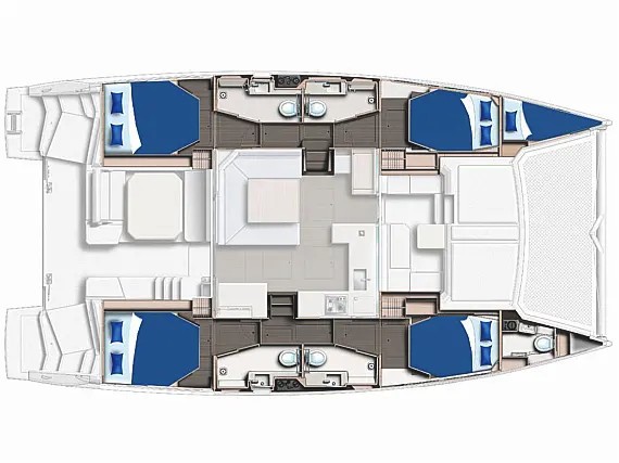 Leopard 45 - Yacht Charter Sailica