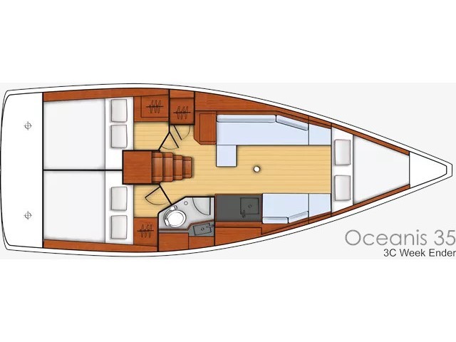 Oceanis 35 - Yacht Charter Sailica