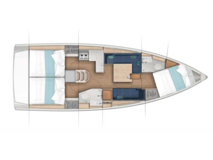 Sun Odyssey 380 - Yacht Charter Sailica