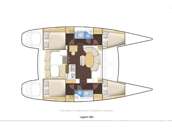Lagoon 380 - Yacht Charter Sailica
