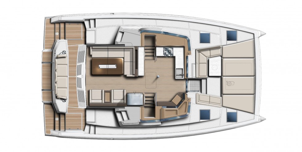 Bali 4.4 - Yacht Charter Sailica