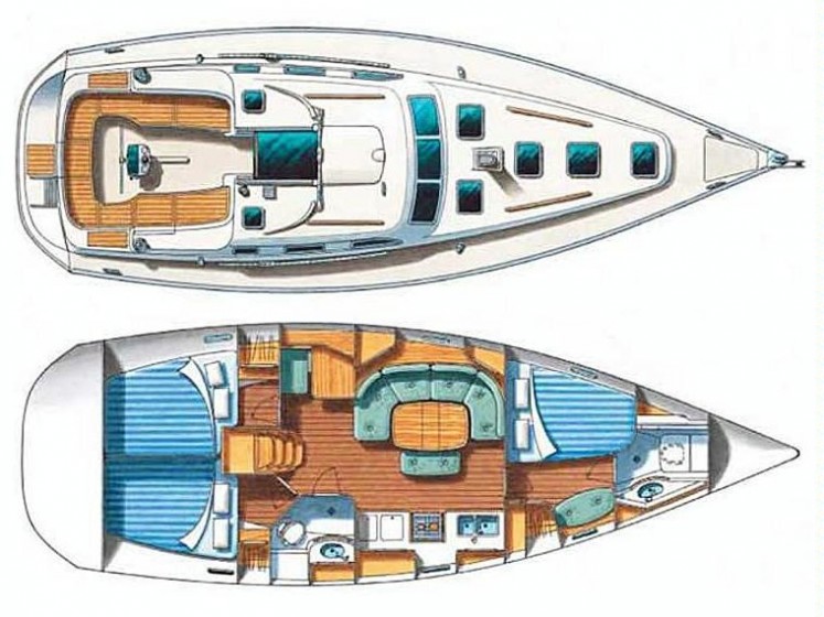 Oceanis 393 Clipper - Yacht Charter Sailica
