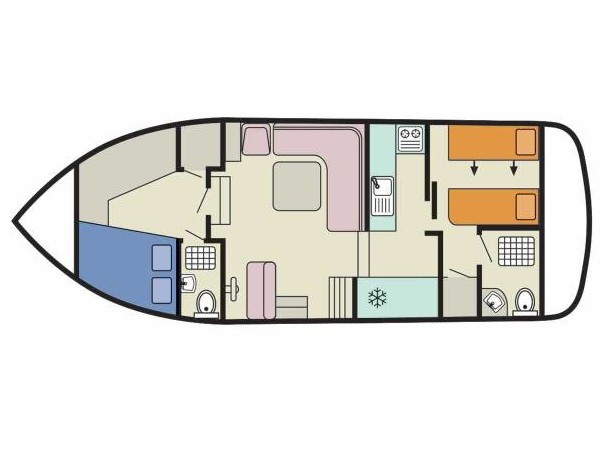 Le Boat Corvette A - Yacht Charter Sailica