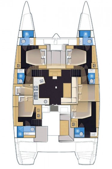Lagoon 52F - Yacht Charter Sailica