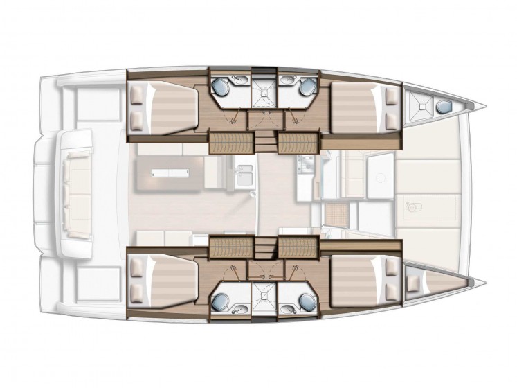 Bali 4.2 - Yacht Charter Sailica