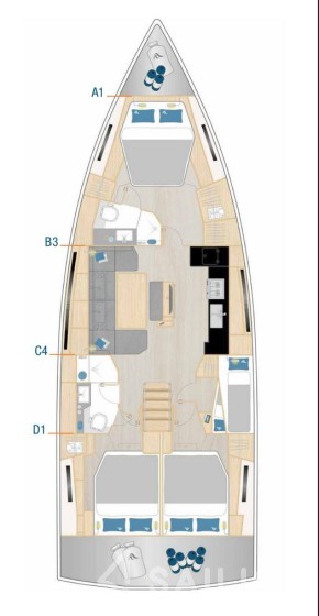 Hanse 460 - Yacht Charter Sailica