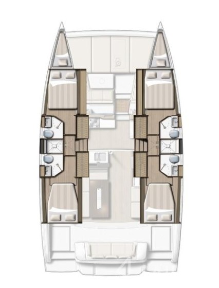 Bali 4.2 - Yacht Charter Sailica