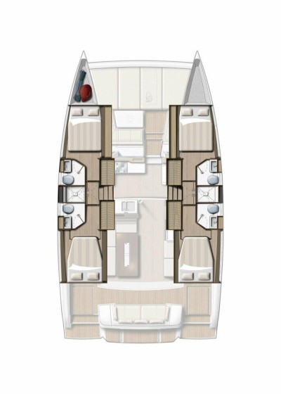 Bali 4.2 - Yacht Charter Sailica