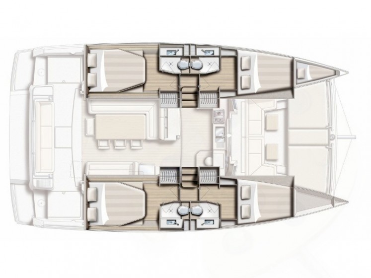 Bali 4.1 - Yacht Charter Sailica