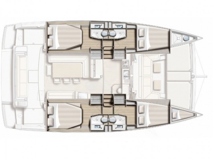 Bali 4.1 - Yacht Charter Sailica
