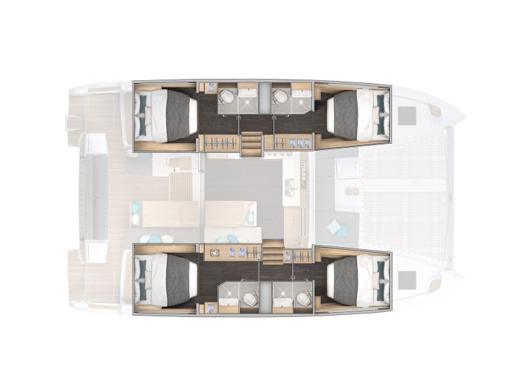Lagoon 43 Power - Yacht Charter Sailica